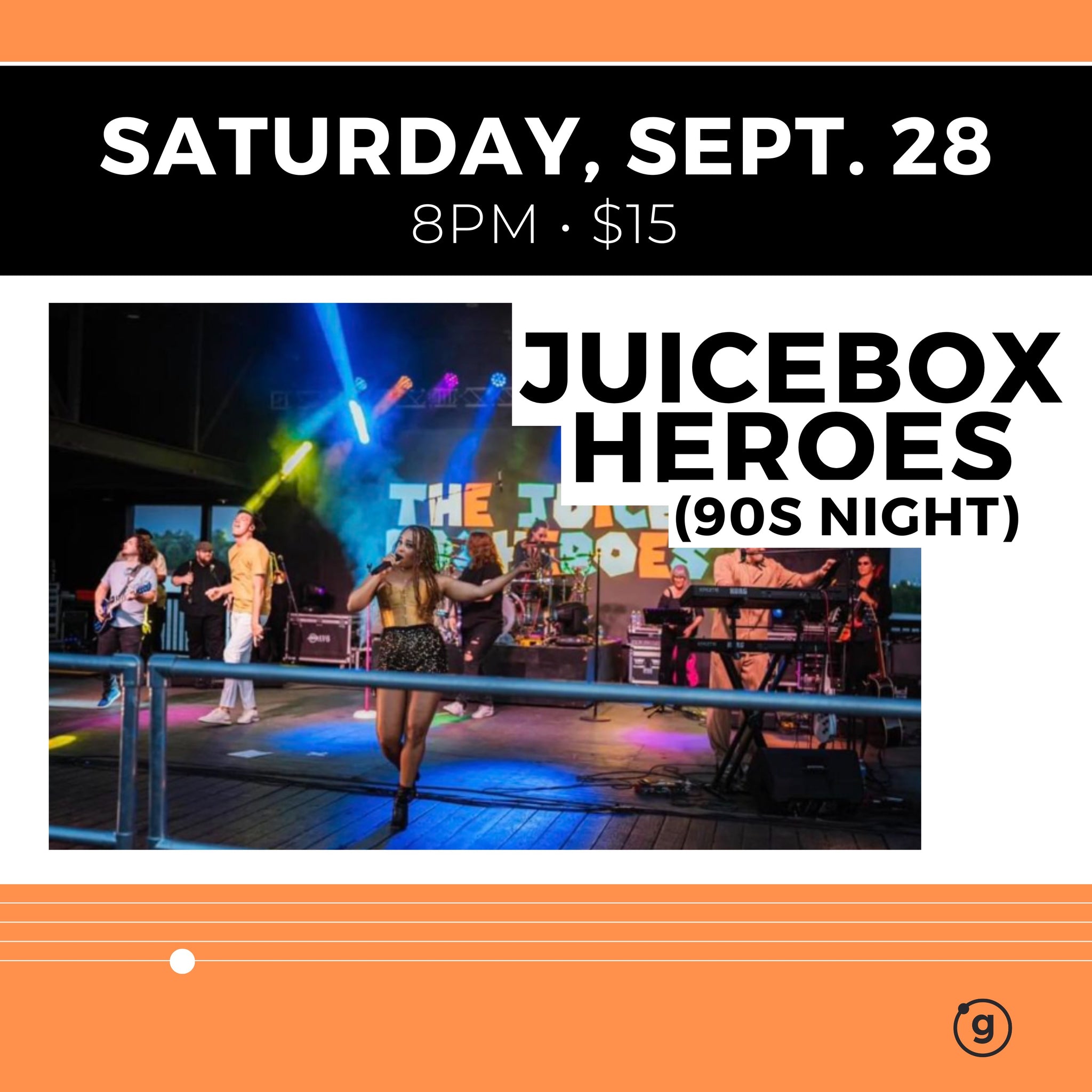 Juice Box Heroes - 90s Party! Live at Gravely!