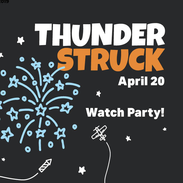 Thunderstruck 2024: Thunder Watch Party at Gravely!